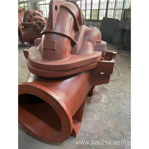 Precision cast iron valve body pump valve castings